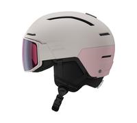 Salomon - Helmet with visor/peak - Driver Pro Sigma Grey Violet for Men - Size 56-59 cm 56-59 cm