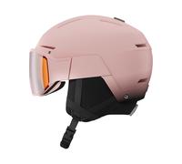 Salomon - Helmet with visor/peak - Osmo Heavenly Pink/Black for Men - Size 53-56 cm Pink 53-56 cm