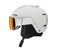 Salomon - Helmet with visor/peak - Osmo Sigma White/Univ for Men - Size 56-59 cm White 56-59 cm