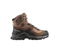 Salomon - Women's Walking Boots - Quest Element Gtx W Mocha Mousse/Pewter/Marine Blue for Women, in Leather - Brown Brown 5.5 UK