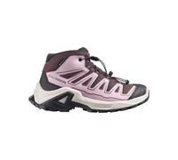 Salomon - Hiking day shoes - X Ultra Mid GTX J Huckleberry/Dawn Pink - Kid Size 36 Pink 36