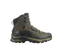 Salomon - Hiking shoes in GORE-TEX - Quest 4 Gtx Olvnig/Peat/Safari for Men in Leather - Size 9,5 UK - Khaki Khaki 9.5 UK