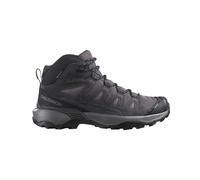Salomon - Hiking shoes in GORE-TEX - X Ultra 360 LTR Mid GTX W Shark/Nine Iron/Cloud Gray for Women in Leather - Size 4,5 UK - Black Black 4.5 UK