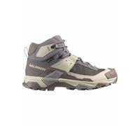 Salomon - Hiking shoes in GORE-TEX - X Ultra 5 Mid GTX W Excalibur/Iron for Women - Size 5 UK - Beige Beige