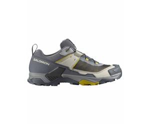 Salomon - Hiking shoes - X Ultra 5 M Monument / Turbulence / Spicy Mustard for Men - Size 7,5 UK - Grey Grey 7.5 UK