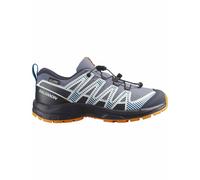 Salomon - Hiking shoes - XA Pro V8 WP J Grayness/Dark Blue - Kid Size 36 Blue 36