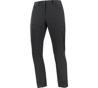 Salomon - Hiking trousers - Wayfarer Warm Pants W Deep Black for Women in Softshell - Size 38 FR Black 38 FR