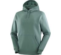 Salomon - Hoodie - Salomon Big Logo Hoodie M North Atlantic for Men - Size XL - Blue Blue XL