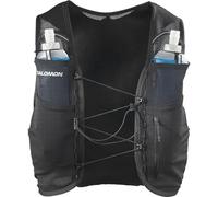 Salomon Adv Hydra Vest 4 Unisex Hydration Vest Trail running Hiking, Comfort and Stability, Quick Access to Hydration, and Simplicity, Black, XS
