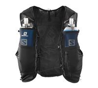 Salomon Adv Hydra Vest 4 Unisex Hydration Vest Trail running Hiking, Comfort and Stability, Quick Access to Hydration, and Simplicity, Black, XS