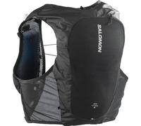 Salomon Adv Hydra Vest 8 Unisex Hydration Vest Trail running Hiking, Comfort and Stability, Quick Access to Hydration, and Simplicity, Black, L