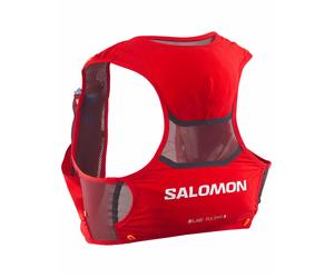 Salomon - Hydration vest - S/Lab Pulsar 3 Set Fiery Red / Andorra / Orange Pop - Size L Red L