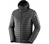 Salomon - Insulated Goose Down Jacket - Elixir Micro Down HD M Deep Black for Men - Size L Black L