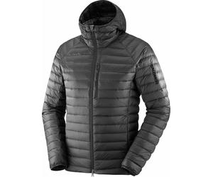 Salomon - Insulated Goose Down Jacket - Elixir Micro Down HD M Deep Black for Men - Size L Black L