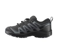 Salomon Junior XA PRO V8, Water Proof Junior, Black/Dark Grey/Q, Versatile Hiking Shoes for Comfort, Perfect For Hiking Boots & Trail Running For Outdoors Adventures 7