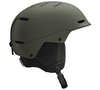 Salomon - Kid's Husk Mips - Ski helmet size 56-59 cm - M, olive/grey