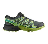 Salomon Unisex Kids Speedcross Trail Running Shoe, Urban Chic Sharp Green Dark Citron, 2.5 UK