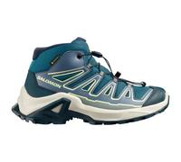Salomon - Hiking shoes for a day GORE-TEX - X Ultra Mid GTX J Grisai/Spellb/B - Kid Size 39 - Blue Blue 39