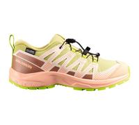 Salomon - Hiking day shoes - XA Pro V8 WP J Endive/Burro/Almond - Kid Size 37 - Yellow Yellow 37