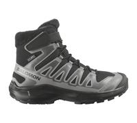 Salomon - Waterproof winter hiking shoes - XA Pro Winter WP J Black/Castlerock - Kid Size 34 - Grey Grey 34