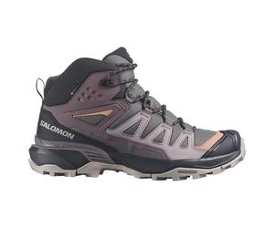 Salomon L47448700 Women's X Ultra 360 Mid GTX Colour: Plum Kitten / Phantom / Cork, Size: 4