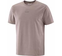 Salomon - Lightweight, 4-way Stretch Hiking T-shirt - Trackline SS Tee M Iron for Men - Size L - Beige Beige L