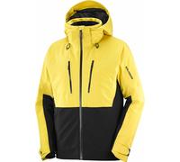 Salomon - Lightweight insulating ski jacket in PrimaLoft® - Brilliant 2.0 Jacket M Cress Green/Deep for Men - Size L - Yellow Yellow L