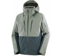 Salomon - Lightweight insulating ski jacket in PrimaLoft® - Brilliant 2.0 Jacket M Sedona Sage/Green for Men - Size XS - Grey Grey XS