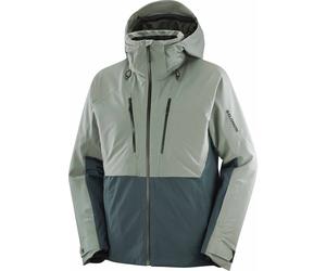 Salomon - Lightweight insulating ski jacket in PrimaLoft® - Brilliant 2.0 Jacket M Sedona Sage/Green for Men - Size L - Grey Grey L