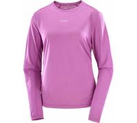 Salomon - Lightweight, quick-drying running T-shirt - Shakeout Core LS Tee W Iris Orchid for Women - Size XS - Purple Purple XS