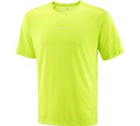 Salomon - Lightweight, quick-drying running T-shirt - Shakeout Core SS Tee M Acid Lime for Men - Size M - Green Green M