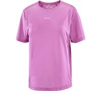 Salomon - Lightweight, quick-drying running T-shirt - Shakeout Core SS Tee W Iris Orchid for Women - Size L - Purple Purple L