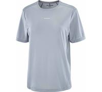 Salomon - Lightweight, quick-drying running T-shirt - Shakeout Core SS Tee W Trade Wind for Women - Size S - Grey Grey S