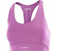 Salomon - Lightweight Stretch Bra in recycled Polyester - Shakeout Core Bra W Iris Orchid for Women in Recycled Polyester - Size L - Purple Purple L