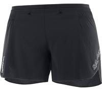 Salomon - Lightweight technical shorts - Sense Aero 5'' Shorts W Deep Black/Periscope for Women - Size S Black