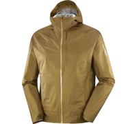 Salomon - Lightweight, waterproof Protection jacket - Bonatti Waterproof Jkt M Brilliant Olive for Men - Size S - Khaki Khaki