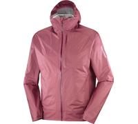 Salomon - Lightweight, waterproof Protection jacket - Bonatti Waterproof Jkt M Nocturne for Men - Size M - Burgundy Burgundy