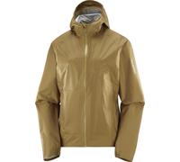 Salomon - Lightweight, waterproof Protection jacket - Bonatti WP Jkt W Brilliant Olive for Women - Size XS - Khaki Khaki