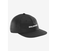 Salomon Logo Flat Cap Black - S-M