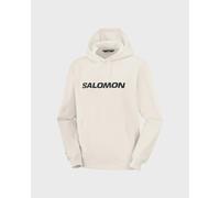 Salomon Logo Performance Hoodie Off White - XL