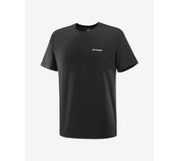 Salomon Logo Short Sleeve T-Shirt Pure Black - S
