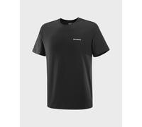 Salomon Logo Short Sleeve T-Shirt Pure Black - XL