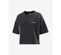 Salomon Logo T-shirt short sleeve black white Women - S