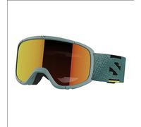 Salomon Lumi Kinder-Brille Ski Snowboarden, Kinderfreundliche Passform und Komfort, Reduzierung von Augenermüdung und Blendung sowie Haltbarkeit, Schwarz, Einheitsgröße