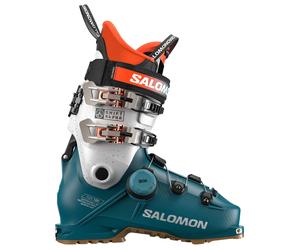 Salomon - Men's all-mountain Ski boots - Shift Alpha Boa 120 Dragonfly/Silver Met/Orange Tiger for Men - Size 8,5-9 UK - Blue Blue 8.5-9 UK