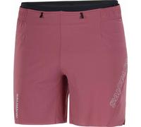 Salomon - Men's lightweight technical shorts - Sense Aero 7'' Shorts M Nocturne for Men - Size L - Burgundy Burgundy L
