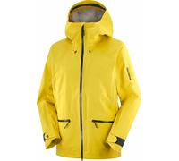 Salomon - Men's waterproof ski jacket - Absolute 3L Jkt M Cress Green for Men - Size L - Yellow Yellow L
