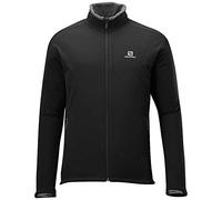 Salomon Men's Nova Soft Shell Jacket - Black, Large