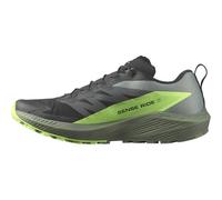 SALOMON Sense Ride 5 - Men - Black / Grey / Green - size 7- model 2025 7