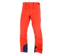 Salomon Men's Ski Trousers, ICEMANIA PANT M, Material: Mixture of Synthetics, Red (Cherry Tomato), Size S/R, LC1205900